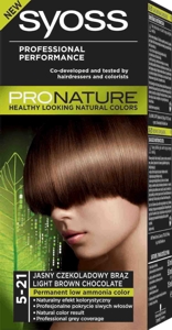 SYOSS ProNature to kolekcja 12 naturalnie wyglądających odcieni – od naturalnie jasnego blondu, przez ciemny czerwony brąz, aż po naturalną czerń SYOSS ProNature to kolekcja 12 naturalnie wyglądających odcieni – od naturalnie jasnego blondu, przez ciemny czerwony brąz, aż po naturalną czerń