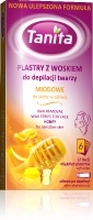 TANITA MIODOWE PLASTRY Z WOSKIEM DO DEPILACJI CIAŁA do skóry wrażliwej-1